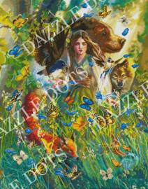 LDS-7028 Magic Friendships - Diamond Painting - Letistitch (55 x 70)
