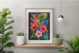 935 - KRALEN BORDUURPAKKET - Paradise delight - Paradijslijke Vreugde