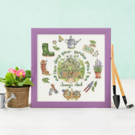 Borduurpakket Amanda Loverseed - How Does Your Garden Grow - 