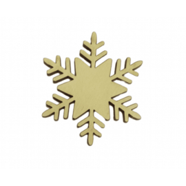 NEEDLEMINDER HOUT - Sneeuwvlok