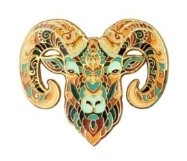 APS - Needleminder Mandala  - Bighorn Sheep - Dikhoorn Schaap