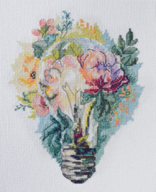 AH-229 Borduurpakket ABRIS ART - Bright Thoughts - Heldere Gedachten