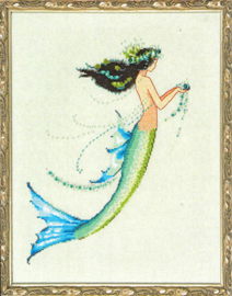 190 PETITE MERMAID COLLECTION - MERMAID AZURE - MIRABILIA DESIGNS (PATROON)