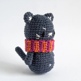 Kitten LUCKY - eco barbante - Amigurumi (complete set inclusief haaknaald)