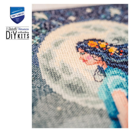 Borduurpakket Vervaco - Meisje met de Maan - PN-0212146