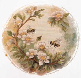 AH-207 Borduurpakket ABRIS ART - Honey Colors - Honingkleuren