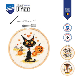 Borduurpakket Vervaco - Miniatuurset Halloween - PN-0227281