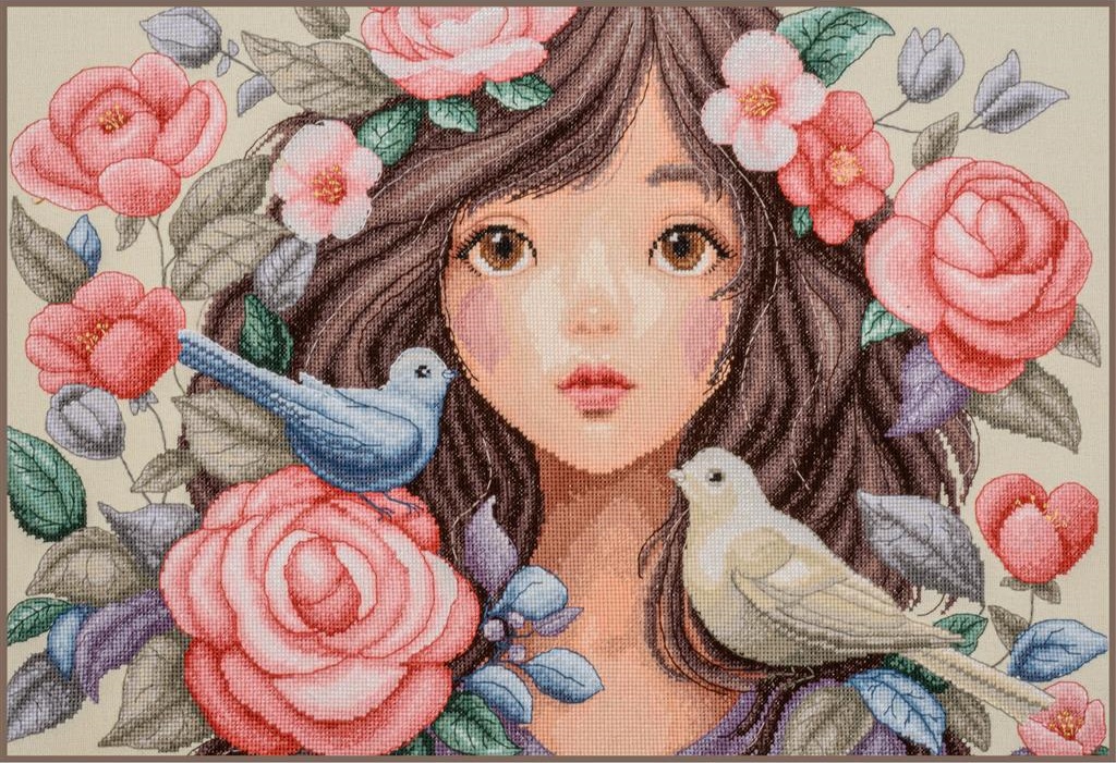 Romance  - Omringd door rozen en duiven (aida )