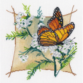 1646  Borduurpakket - Composition. Butterfly-2 - OVEN