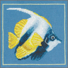 Animals - Gele hoekvis (weefstof)