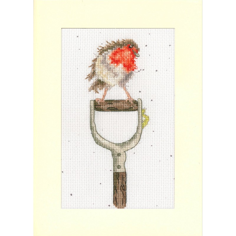 Borduurpakket Hannah Dale - The Gardener's Friend - Bothy Threads