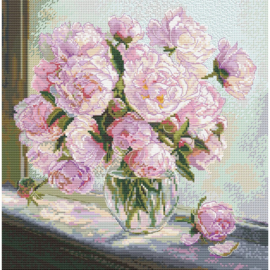 ANP-80 - Peonies on the window - Pioenrozen in het Raam - Andriana