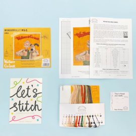 Borduurpakket Wallace & Gromit - Wonderfully W&G - Bothy Threads