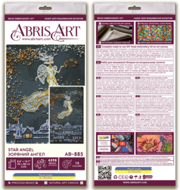 885 KRALEN BORDUURPAKKET STAR ANGELS - Sterrenengel