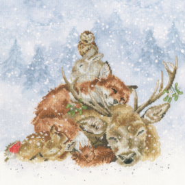 Borduurpakket Hannah Dale - Comfort And Joy - Bothy Threads