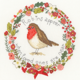 Borduurpakket Love Lucy Illustrations - Loved Ones Are Near -