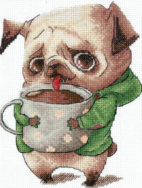 Koffie Liefhebbers: Pug (Coffee Lovers: Pug ) - Andriana