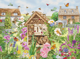 Borduurpakket LETI 8104 - Busy Bee Hotel - Bezige Bijtjes Hotel