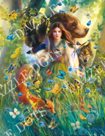 LDS-7028 Magic Friendships - Diamond Painting - Letistitch (55 x 70)