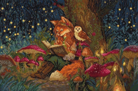 Borduurpakket LETI 9979 - Enchanted Grove - Betoverde Bos - Leti Stitch