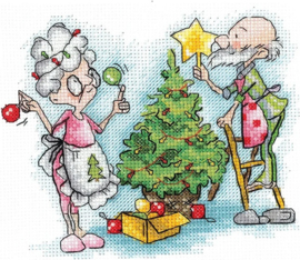 SANB-27 - Grandma and New Year - Grootmoeder en Nieuwjaar - Andriana