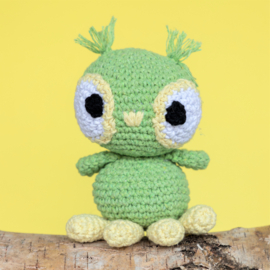 Owl TOMMY - eco barbante - Amigurumi (complete set inclusief haaknaald)