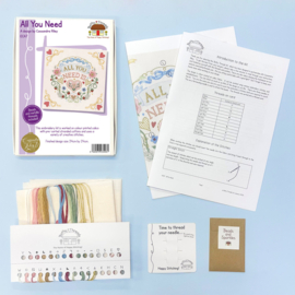 Borduurpakket Cassandra Riley - All You Need - Bothy Threads