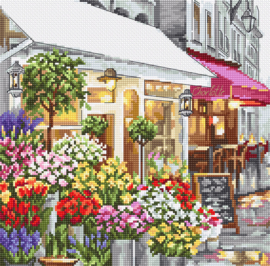 Borduurpakket LETI 986 Flower Shop