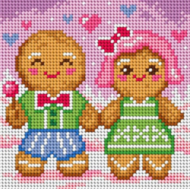 3607 - Gingerbread Pair - ORCHIDEA 15 x 15 (STRAMIEN)