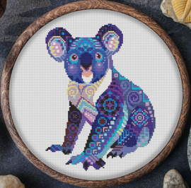 Borduurpakket Mandala Koala - 582 - Awesome Pattern Studio