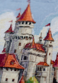 AH-274 Borduurpakket ABRIS ART - Between the Clouds - Tussen de Wolken