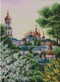 KRALEN BORDUURPAKKET - Pechersk Lavra in Spring - Klooster Kiev in Lente - 0467