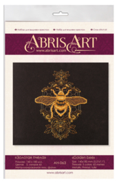 AH-063 Borduurpakket ABRIS ART - Golden Bee - Gouden Bij