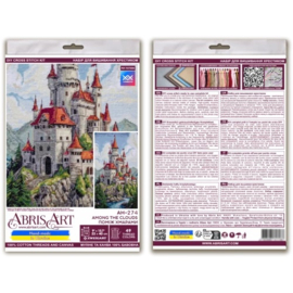 AH-274 Borduurpakket ABRIS ART - Between the Clouds - Tussen de Wolken