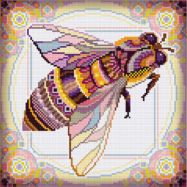 Diamond painting MANDALA Insecten BIJ