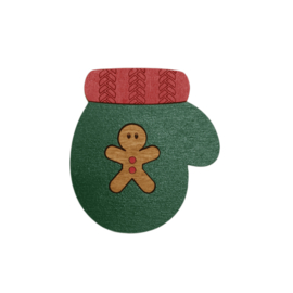 Houten Naaldendoosje Kerst Want