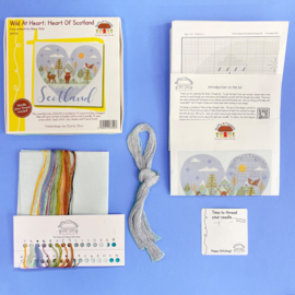 Borduurpakket - Hilary Yafai - Heart Of Scotland - Bothy Threads