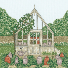 Borduurpakket Sally Swannell -A Country Estate: Greenhouse - Bothy Threads
