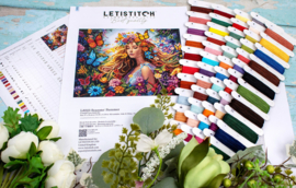 Borduurpakket LETI 8223 - Seasons: Summer - Seizoenen: Zomer