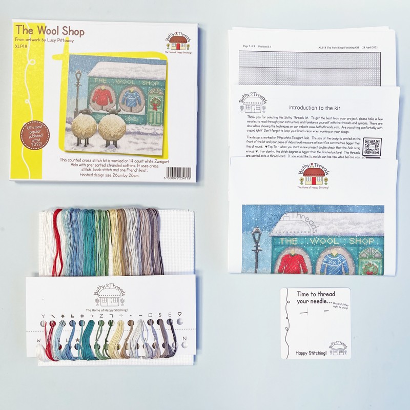 Borduurpakket Lucy Pittaway - The Wool Shop - Bothy Threads