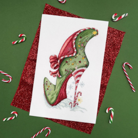 Borduurpakket Sally King - Candy Canes - Bothy Threads