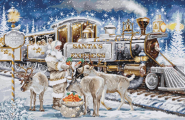 BU5038 - Borduurpakket Luca-S - Santa’s Express White