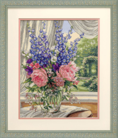 PEONIES&DELPHINIUMS - Dimensions (GOLD collection)