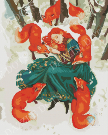 LDR 7011 Flame - Diamond Painting - Letistitch (63.8 x 79.6 cm)