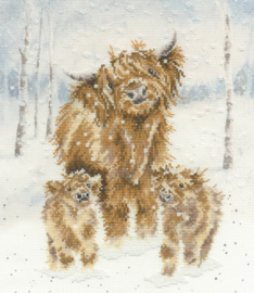 Borduurpakket Hannah Dale - Highland Christmas - Bothy Threads (XHD128)