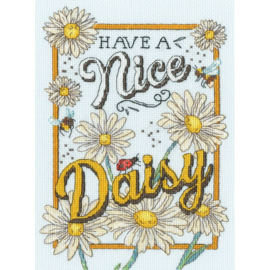 Borduurpakket Angie Spurgeon - Nice Daisy - Bothy Threads