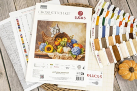 BU5113 Borduurpakket Luca-S - Autumn Harvest - Herfst Oogst