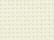 WIT BORDUURSTOF AIDA 20 CT,  50X55 CM - ZWEIGART