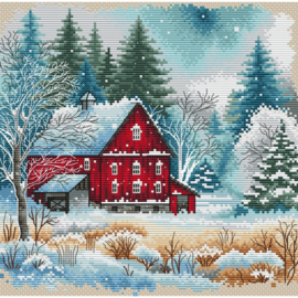 064 - Borduurpakket AVA Stitch - MINI. The Red Cabin