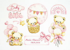 B1444 Borduurpakket Luca-S - Velvet Hugs - Fluwelen Knuffels